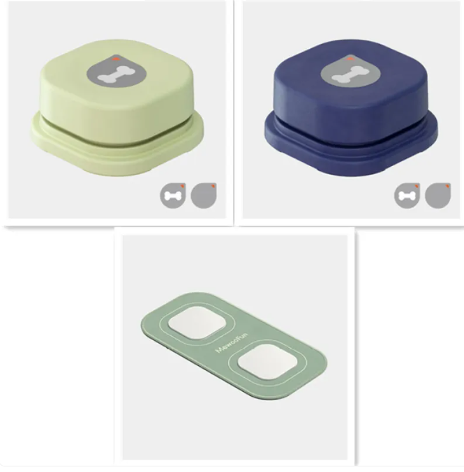 Quad-Color Pet Talk Button