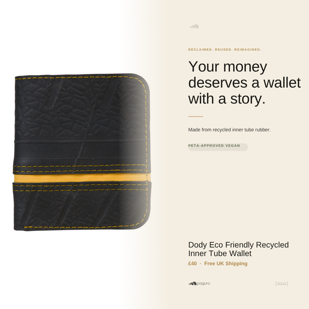 Dody Eco Friendly Recycled Inner Tube Wallet