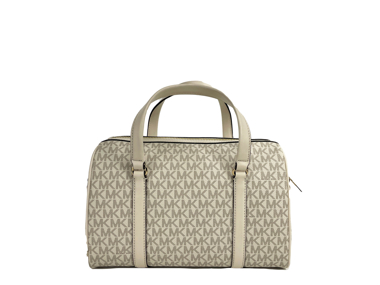 Michael Kors Medium Cream Travel Duffle