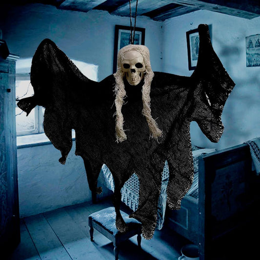 Ghostly Skull Hanging Ornament