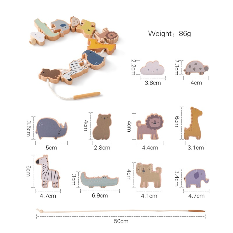 Montessori Wooden Animal Balancer