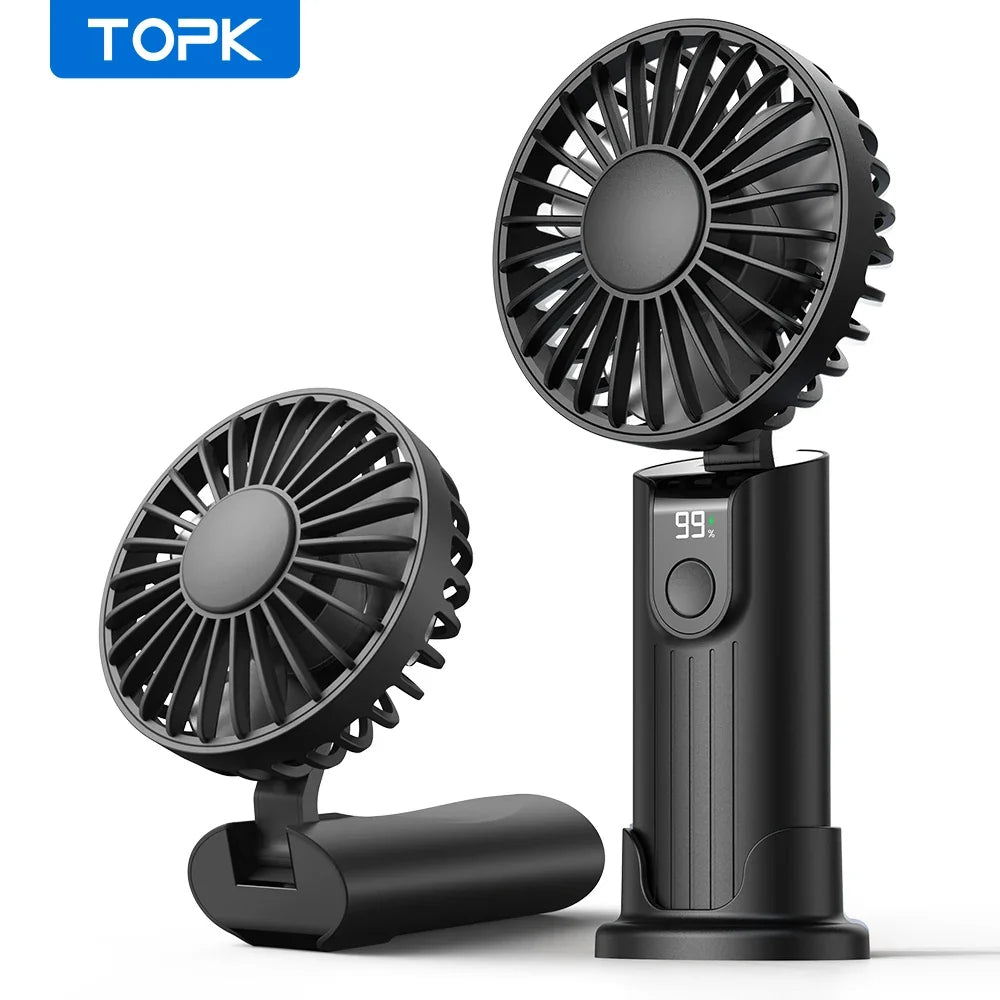 USB Rechargeable Mini Portable Fan