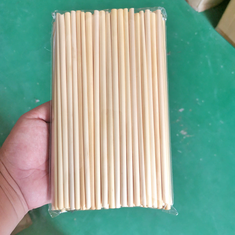 Eco-Friendly Wheat Straw Drinking Straws (Pack of 50)