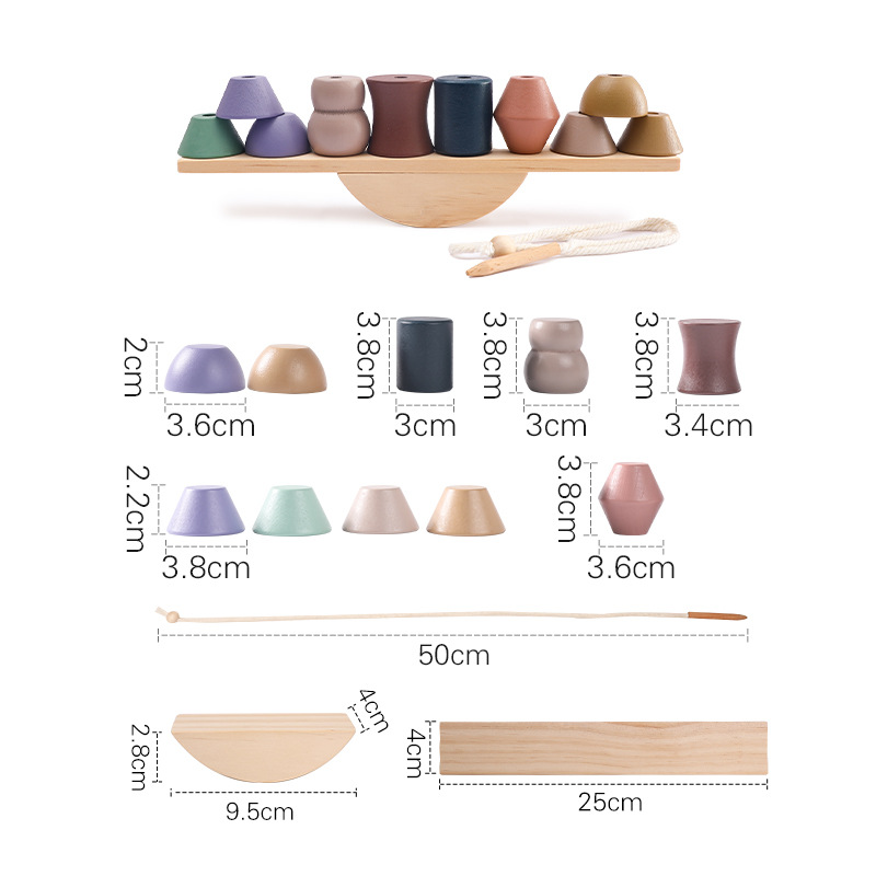 Montessori Wooden Animal Balancer