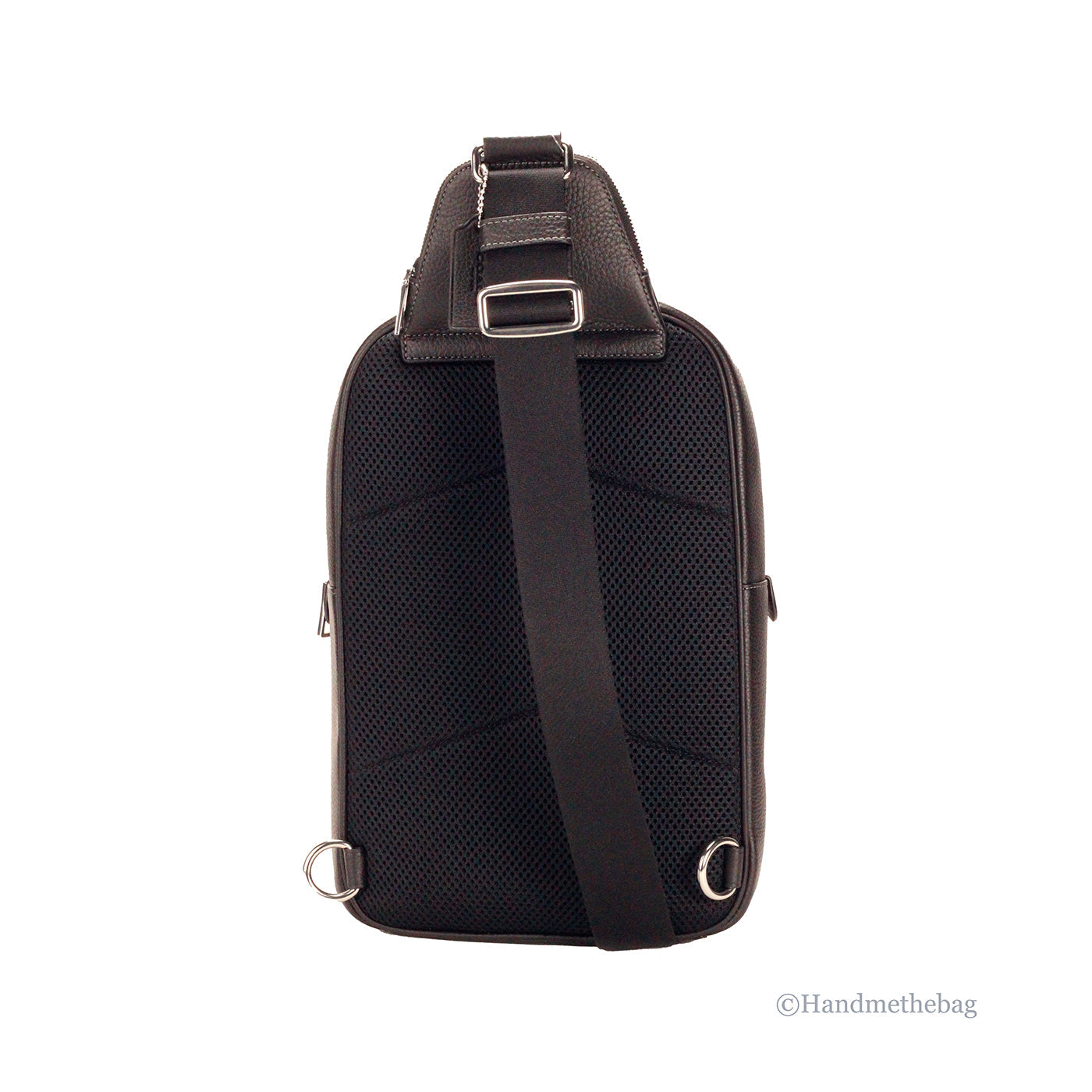 Coach Ethan Pebbled Leather Sling Bag