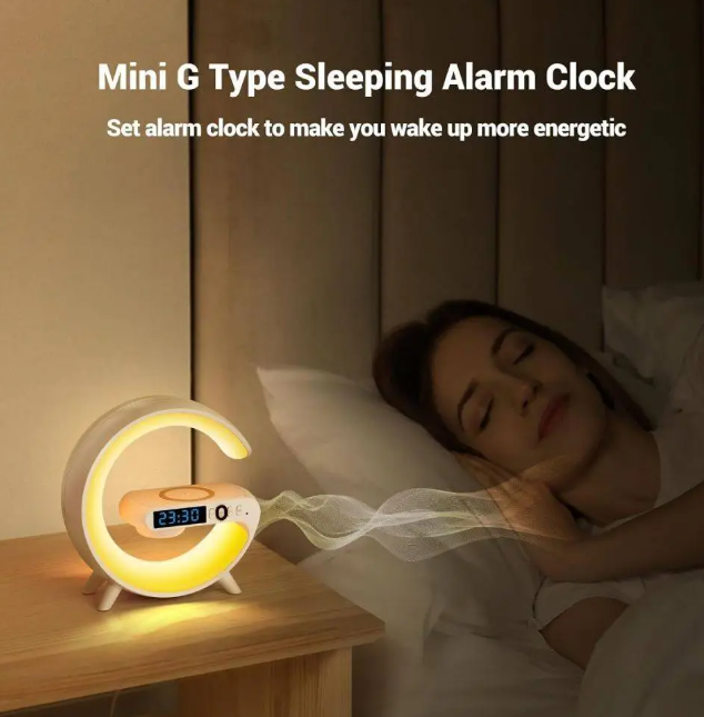 Luminous Hub LED Night Lamp & Speaker