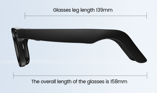 Lunettes intelligentes avec caméra IA