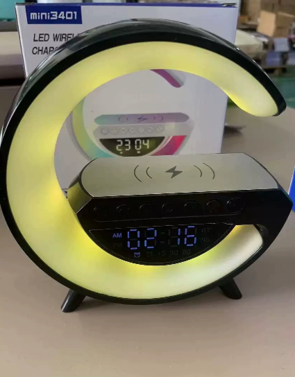 Luminous Hub LED Night Lamp & Speaker