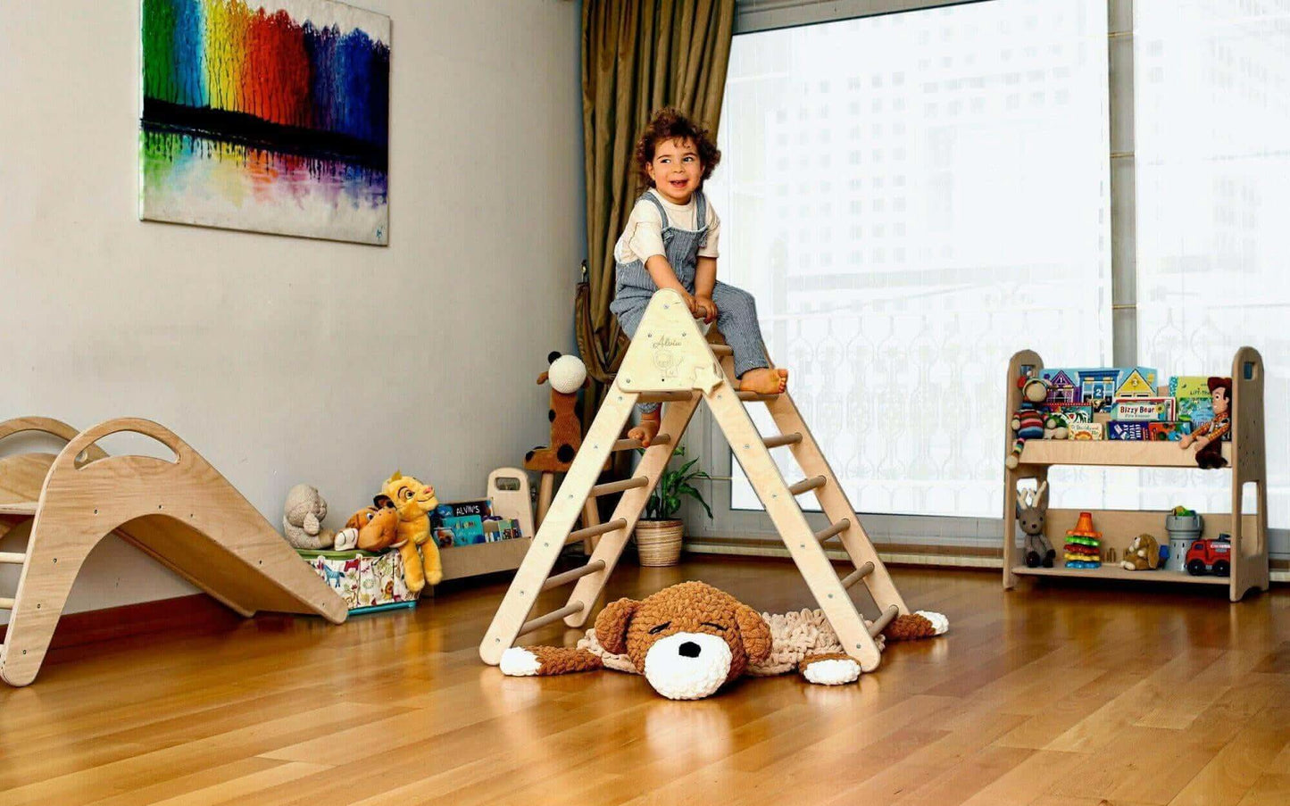 Climbing Triangle and Ramp Set 2-in-1-1