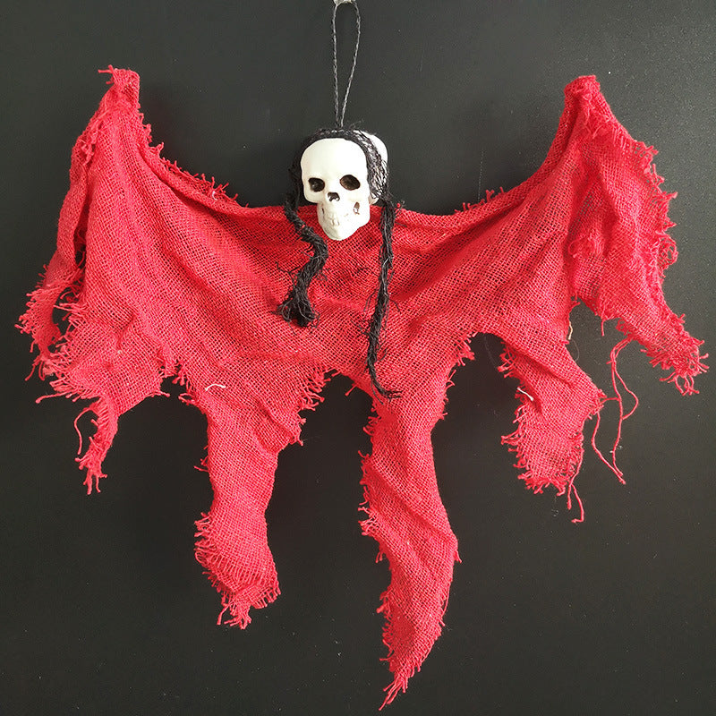 Ghostly Skull Hanging Ornament