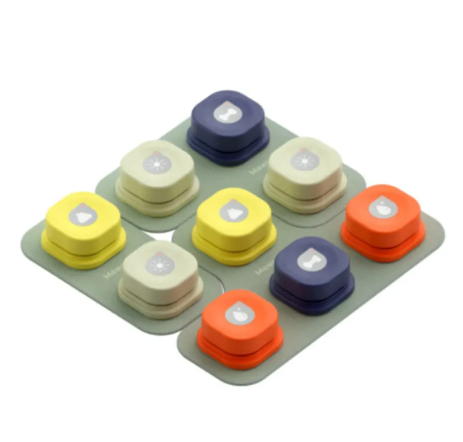 Quad-Color Pet Talk Button