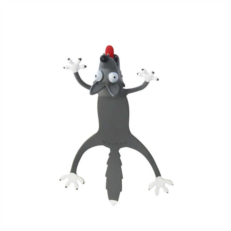 Hilarious 3D Animal Bookmark